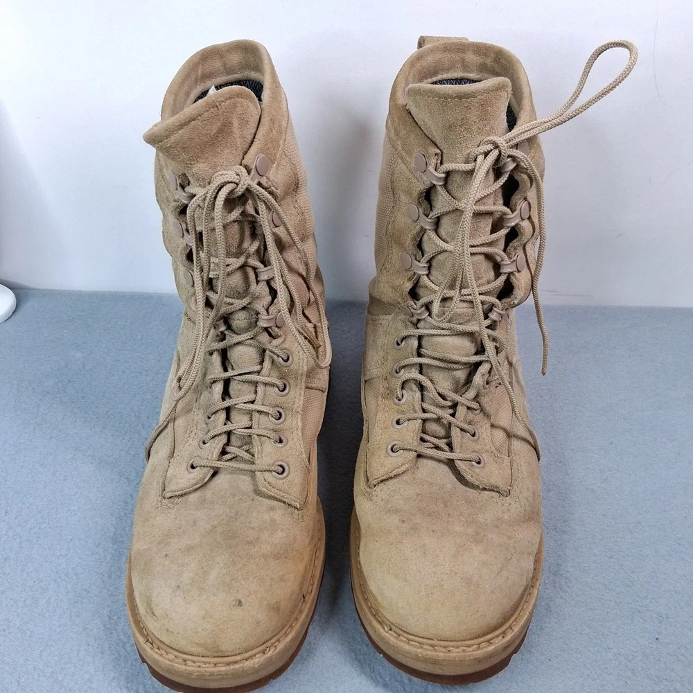 Bates E33500A US Army Flight Combat Vehicle Crewman Boots Mens 7 XW